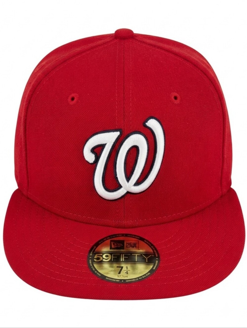 7 1/4 Washington Nationals - Red Fitted New Era Cap